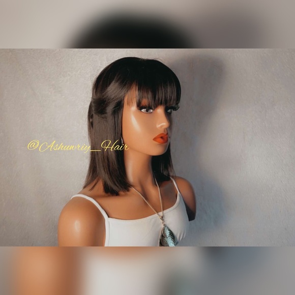 Ready to SHIP‼️ 100% Human Hair Brazilian HAIR Straight Bob 12” FOR SALE